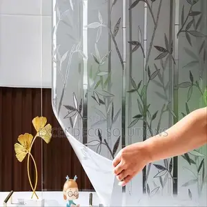 Glass Partition Film | Bamboo Privacy Design
