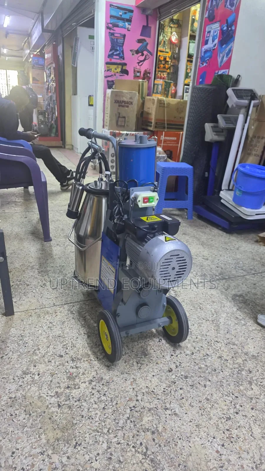 Single Bucket Milking Machine