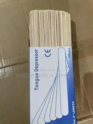 Tongue Depressor – Wooden Medical Examination Spatula