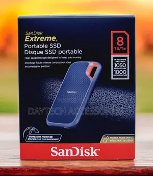 The SanDisk Extreme Portable SSD 8TB (Model SDSSDE61-8T00-G25)