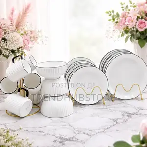 24PCS Japanese Ceramic Dinner Set + FREE Gift | Luxury Tableware