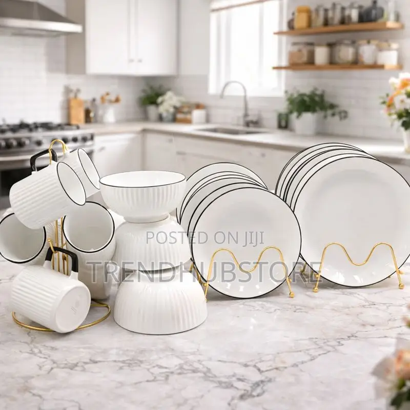 24PCS Japanese Ceramic Dinner Set + FREE Gift | Luxury Tableware