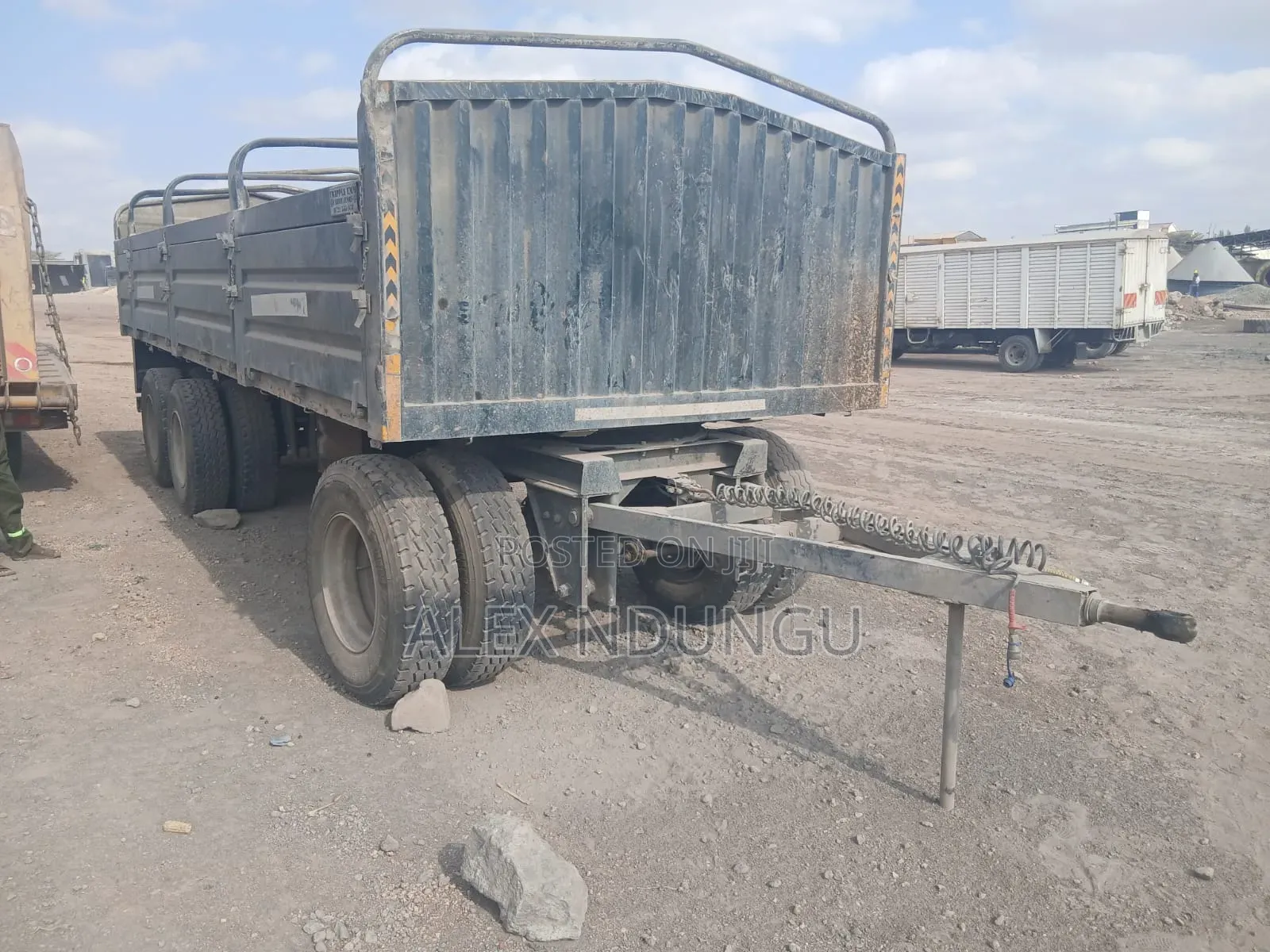 Pulling Trailer