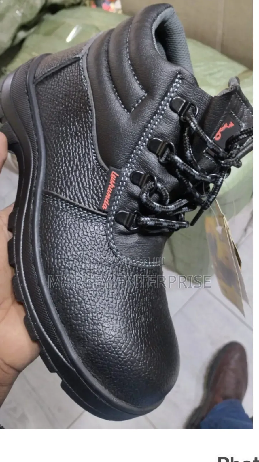 Black Safety Boots