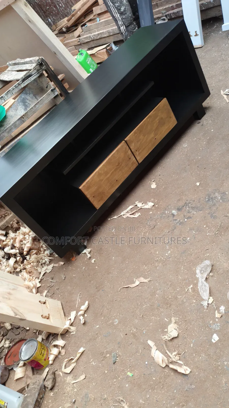 TV Stand Showcase , 5ft Long Merriam Design.