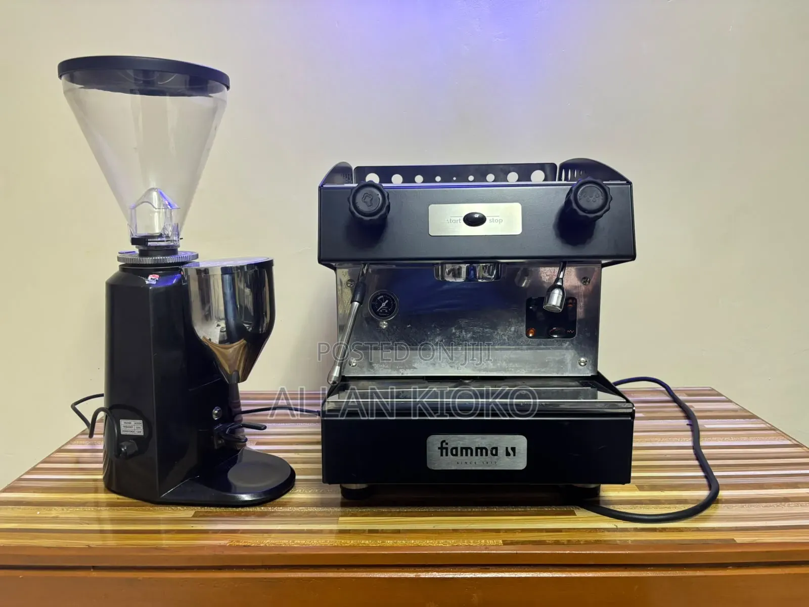 Coffee Machine and Grinder