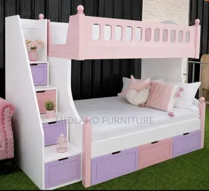 Kids Bunk Bed With Storage Staircase Available on Order
