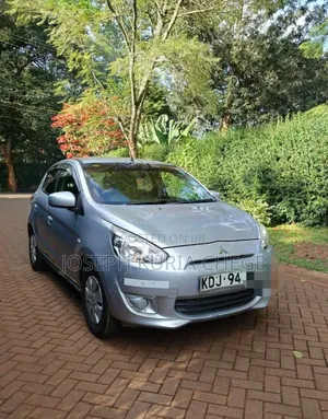Mitsubishi Mirage 2015 Silver