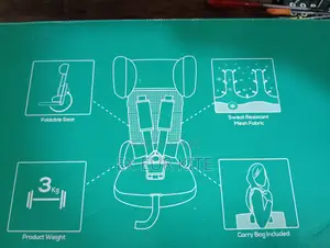 Child Car Seat Foldable Brand New Ex UK