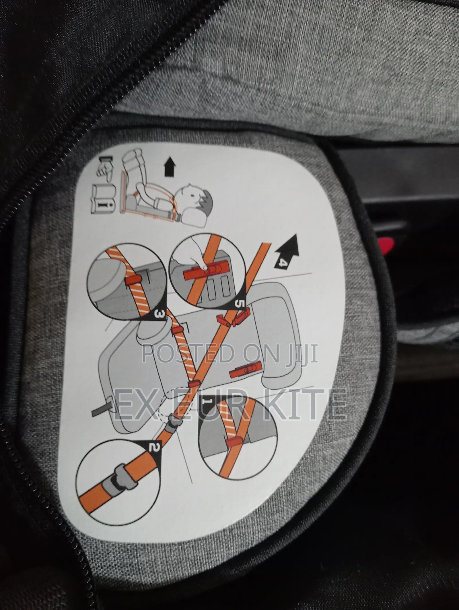 Child Car Seat Foldable Brand New Ex UK
