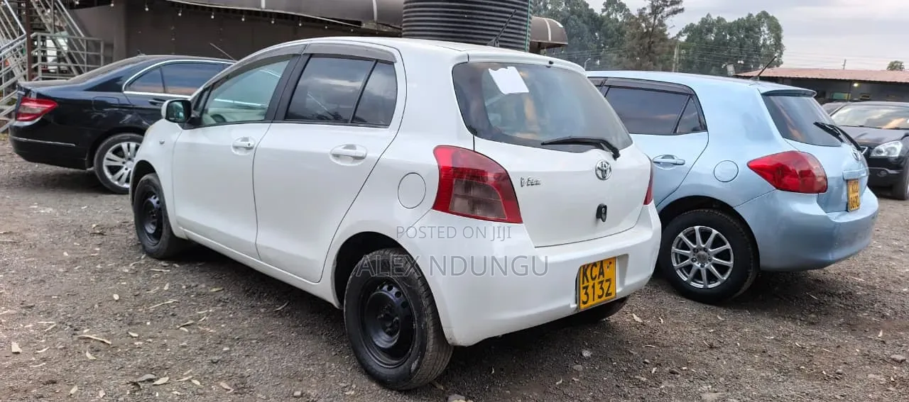 Toyota Vitz 2008 White