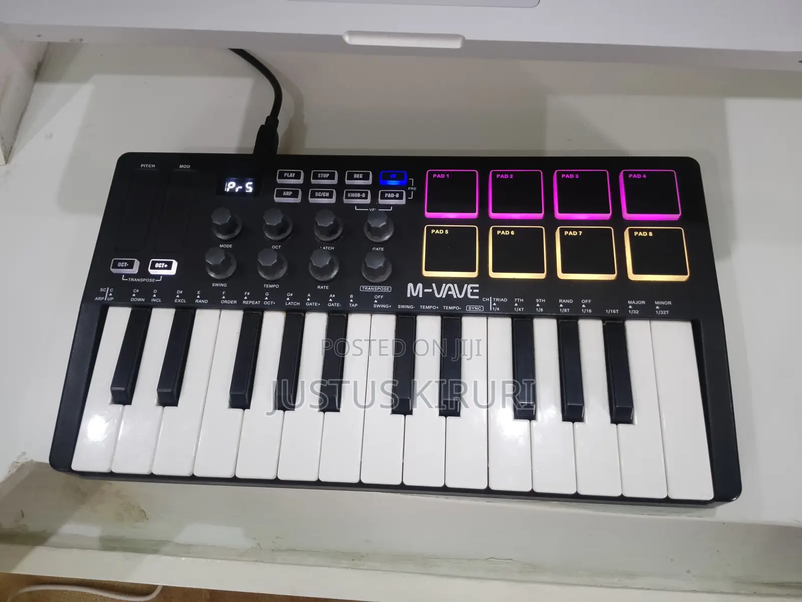 M-Vave 25-Key MIDI Control Keyboard Mini