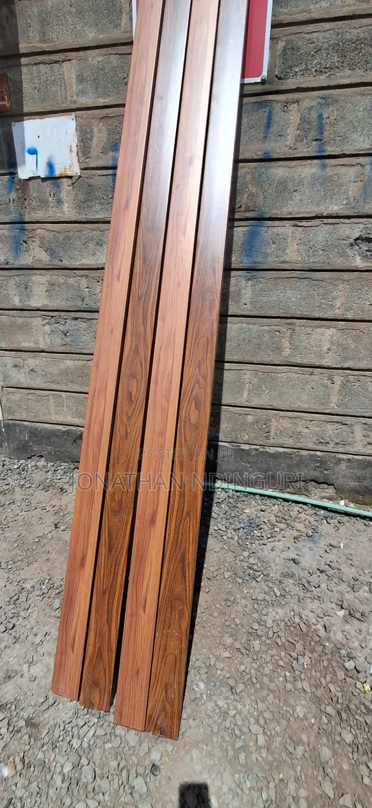 Decorative PVC Timber-Look Baffle Tubes