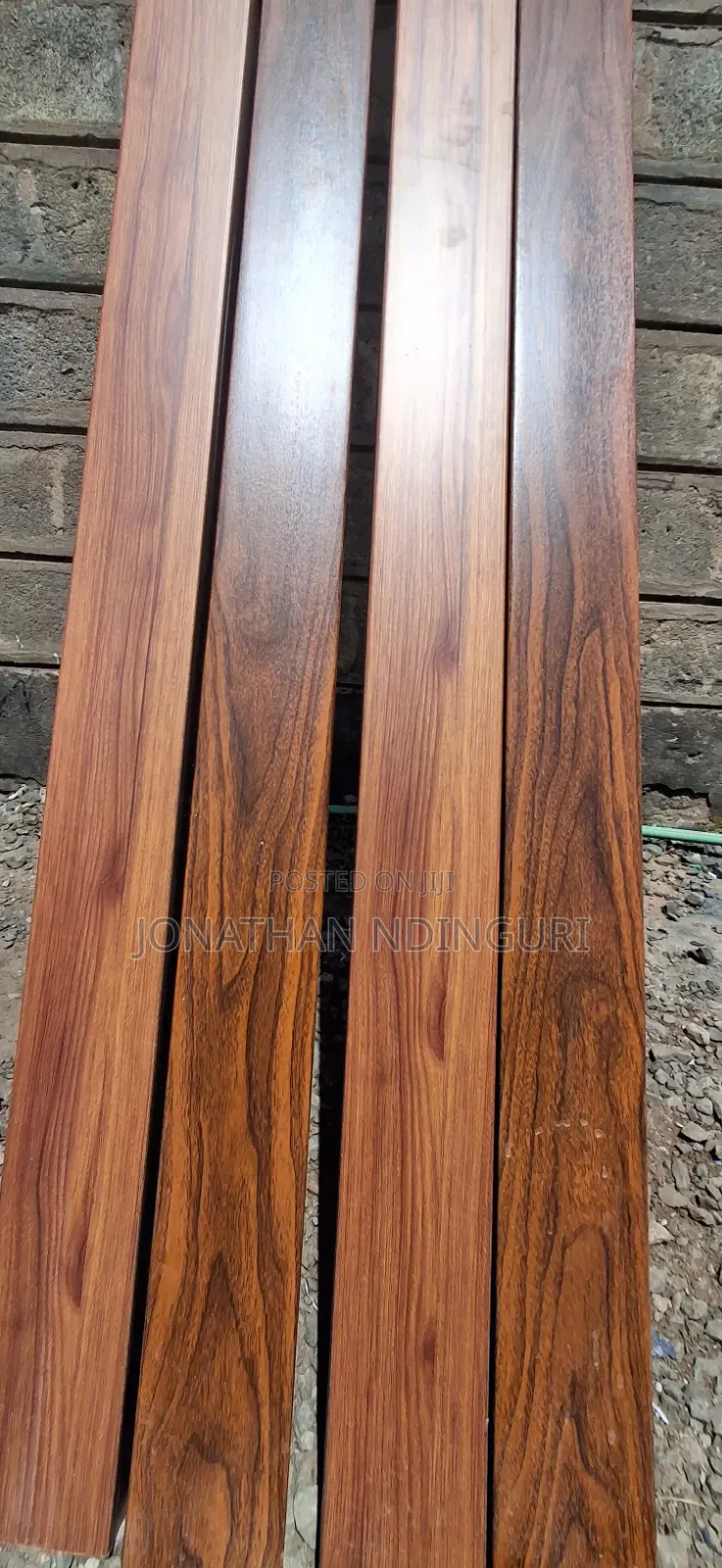 Decorative PVC Timber-Look Baffle Tubes