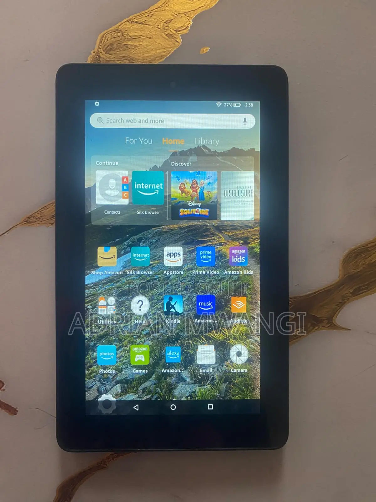 New Amazon Kindle Fire 256 GB Black
