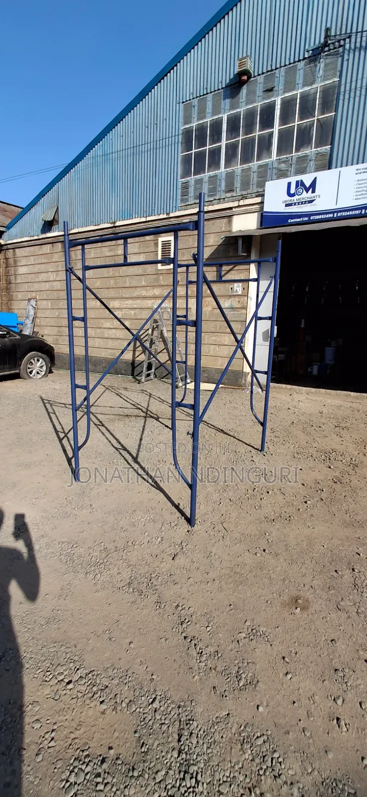 H Frame Scaffolding Ladder – High-Strength Steel Structure
