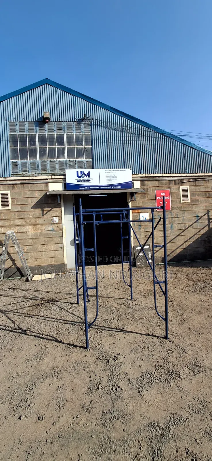 H Frame Scaffolding Ladder – High-Strength Steel Structure