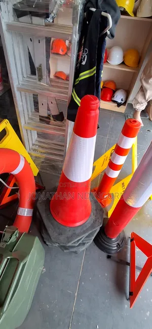 Reflective Safety Cone – Construction Site Marker