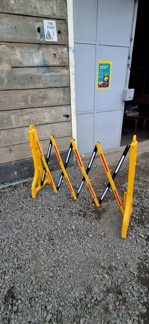 Portable Folding Safety Barricade