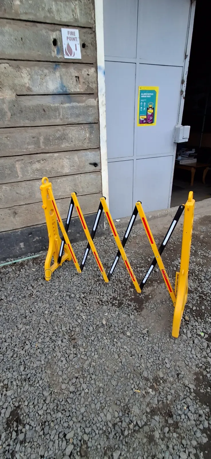 Portable Folding Safety Barricade