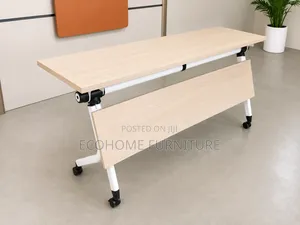 Modern Folding Training Table With Modesty Panel