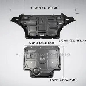 Engine Trans Sump Guards Audi A4 S4 B8.5 B8 3.0L 2.0L 2009+