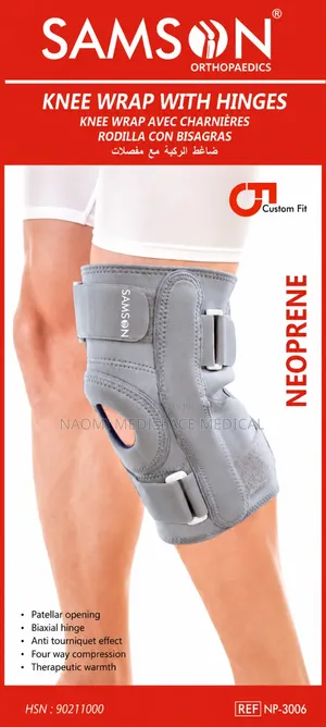 Samson Knee Wrap With Hinges-for Knee Recovery
