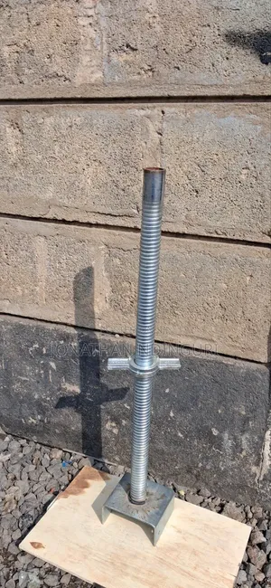 Scaffold Adjustable Base Jack – U-Shape Steel Jack