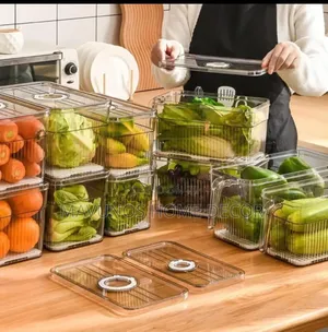 3 Litre Acrylic Fridge Storage Containers