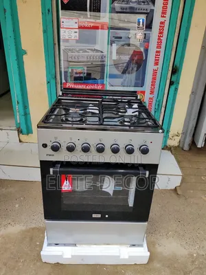 Mika 60×60 Standing Cooker – 3 Gas Pool Jet Burners + 1 Electric