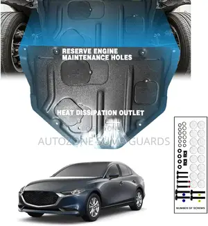 Front Engine Splash Shield Fit for Mazda3 2014-2019