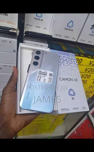 New Tecno Camon 40 Pro 5G 256 GB Black