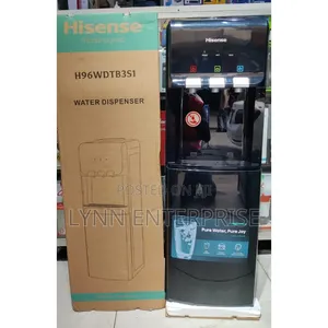 Hisense Dispenser Black 3TAPS Top Loading