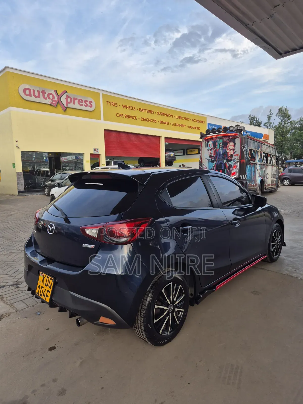 Mazda Demio 2017 Blue