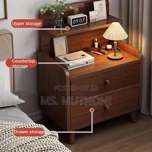 DIY Wooden Modern Nightstand / Bedside Drawer