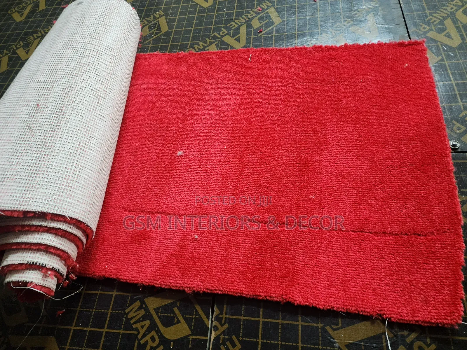 Red Carpets in Pure Red Wall to Wall Categories
