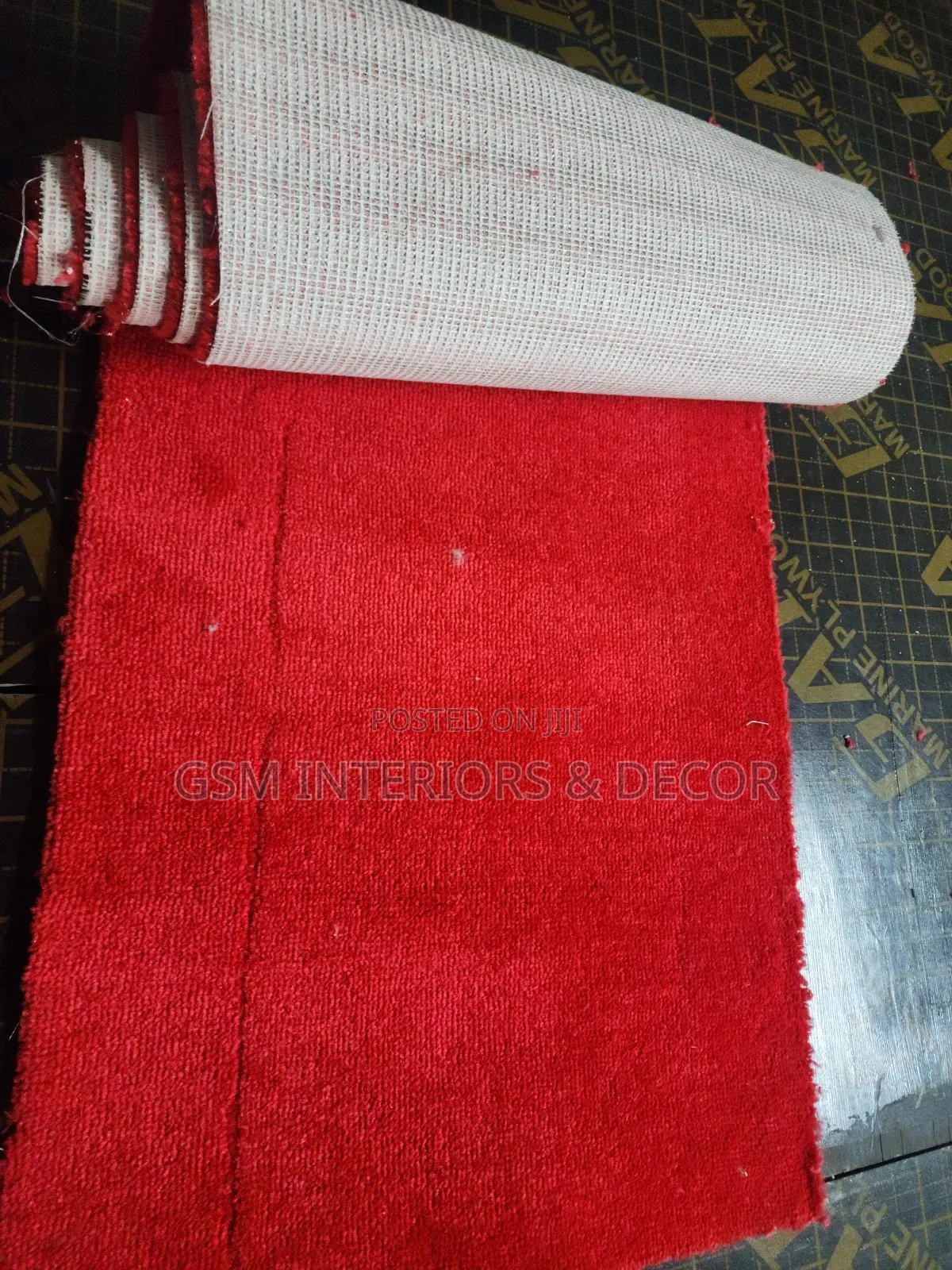 Red Carpets in Pure Red Wall to Wall Categories