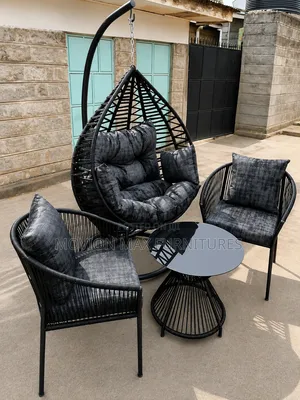 Outdoor Swing Hammock Set