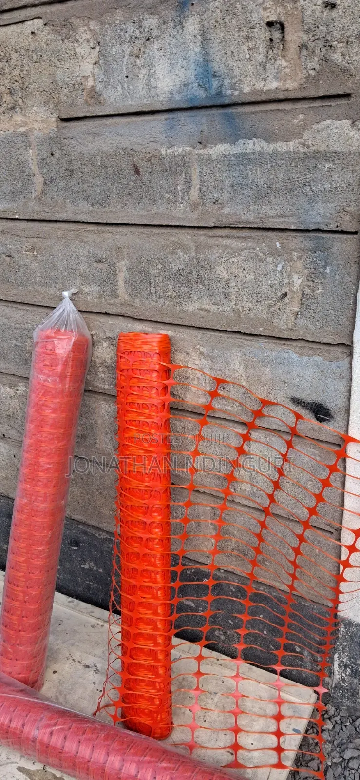 Orange Safety Mesh Barrier – Industrial Grade