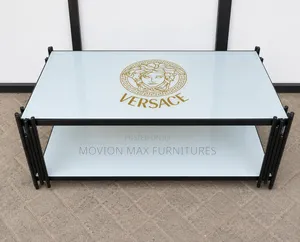 Versace Topglass Table Nesting Table