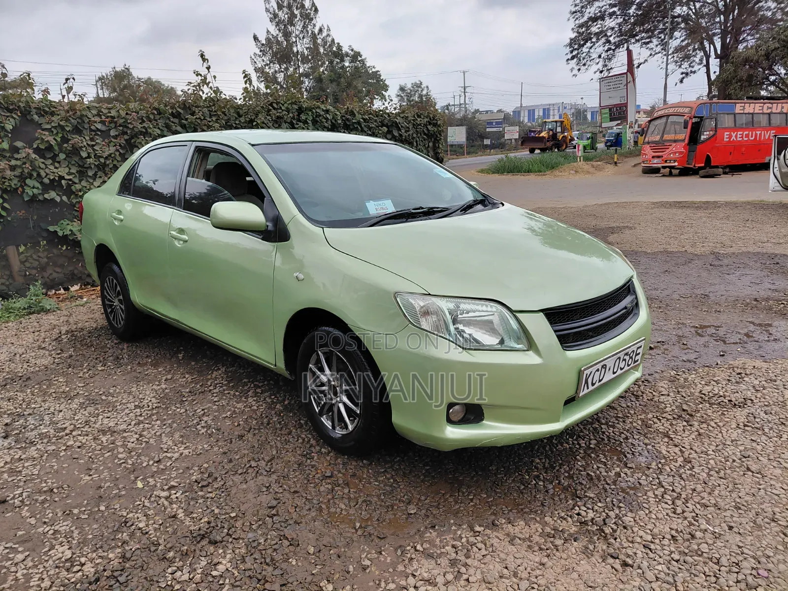 Toyota Axio 2009 Green