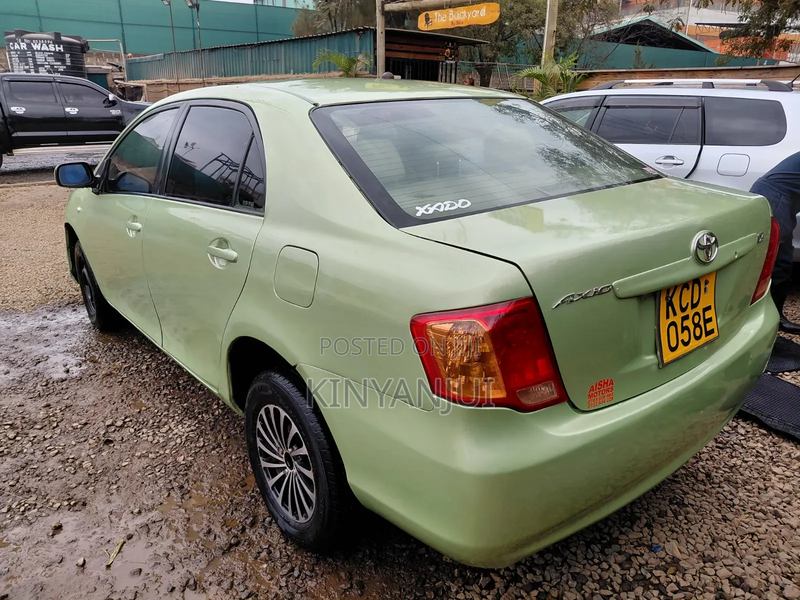 Toyota Axio 2009 Green