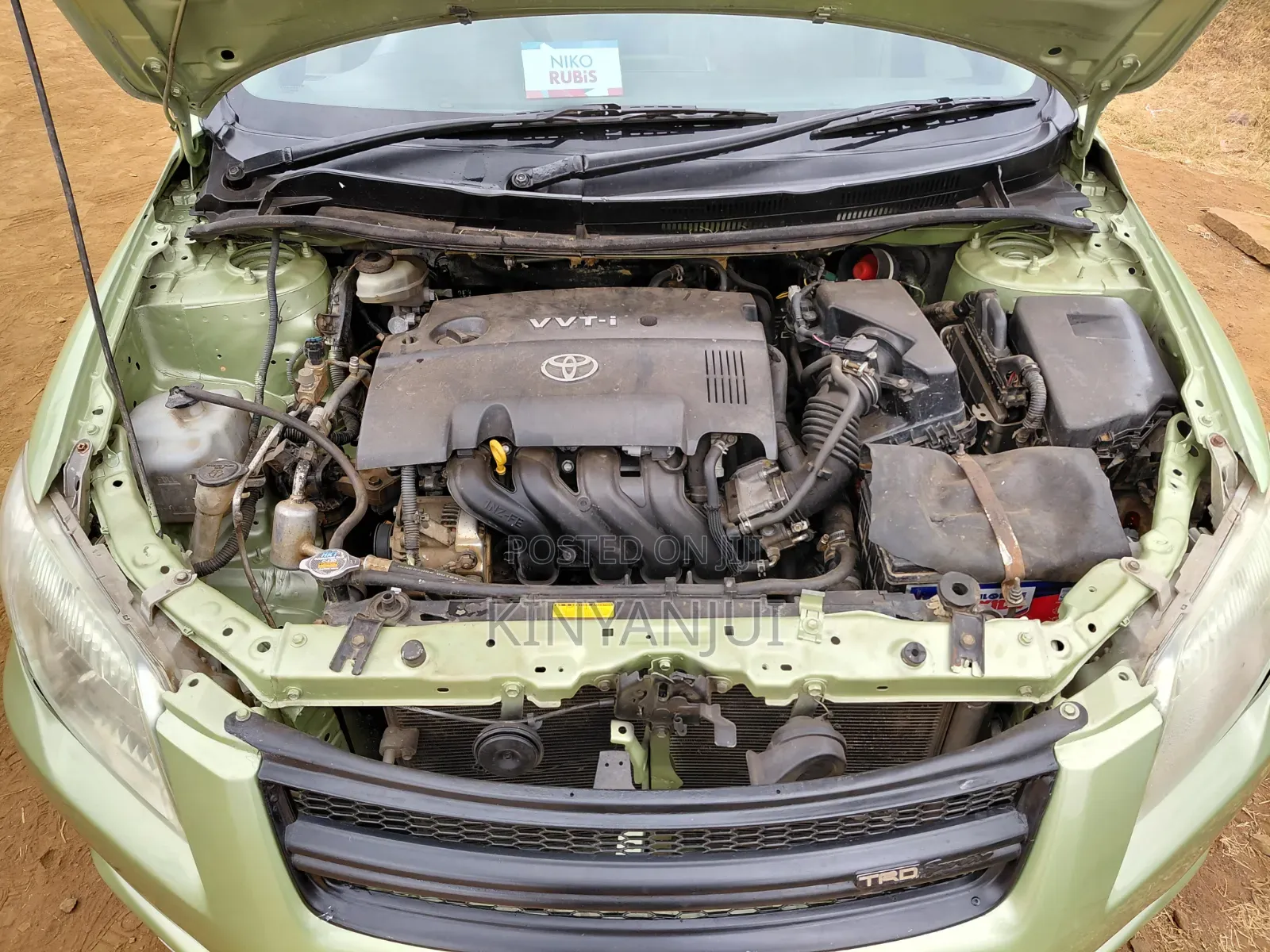 Toyota Axio 2009 Green