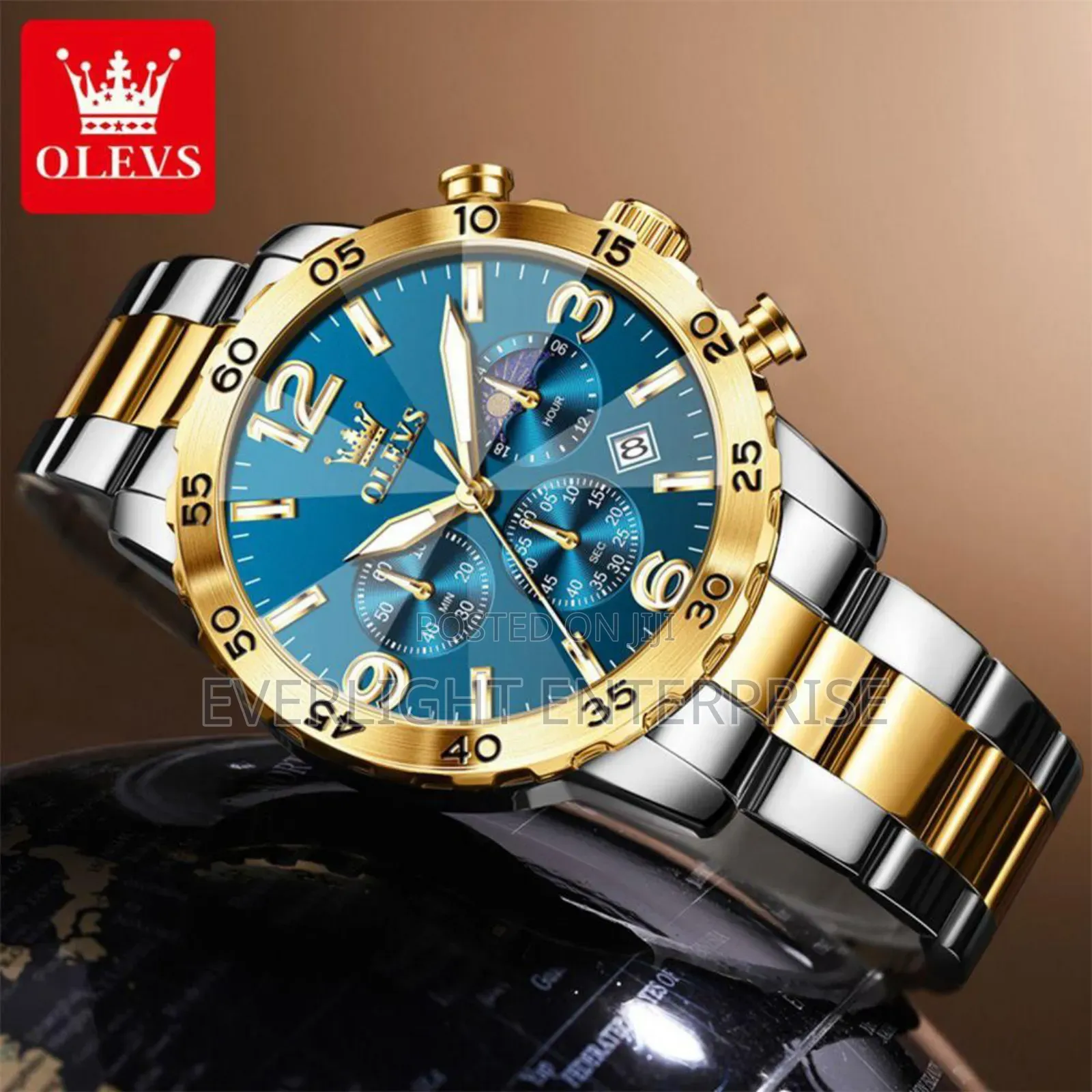 Olevs Chronograph Gents 3678*