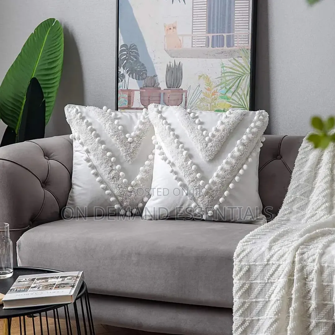 Tufted Throw Pillow Cover