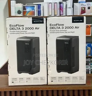 EcoFlow DELTA 3 2000 Air Portable Power Stations.