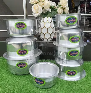 *8pcs Alluminium Cookware Set With No Lids*
