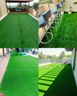 Artificial Green Grass Carpets for Backyard Lawn-S