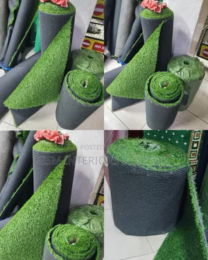 Artificial Green Grass Carpets Eco Friendly and UV Treated
