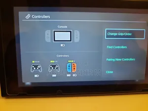 Nintendo Switch With Games and Controllers